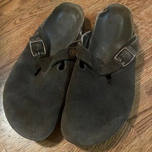 Vintage Boston Suede Birkenstock Clog 38 Regular